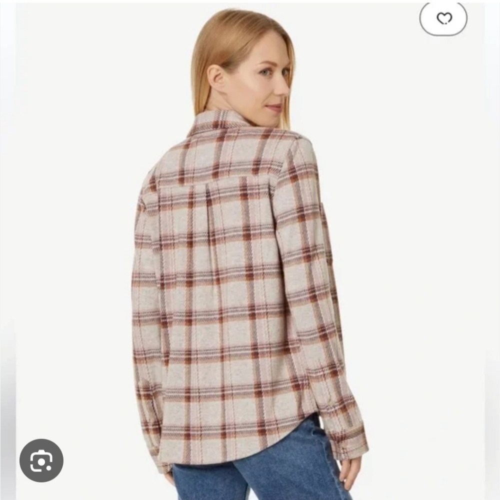 Faherty Legend  Sweater Shirt - Cranberry Haze